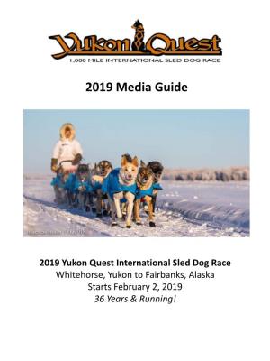 Yukon Quest Media Guide