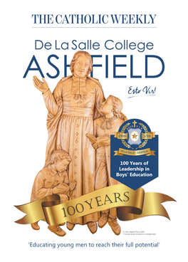 De La Salle College ASH FIELD Esto Vir!