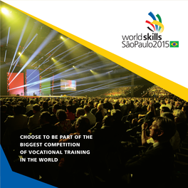 CHOOSE to BE PART of the BIGGEST COMPETITION of VOCATIONAL TRAINING in the WORLD WSI Image Bank PRESENTATION