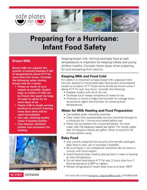 Hurricane Prep for Infant Food FINAL