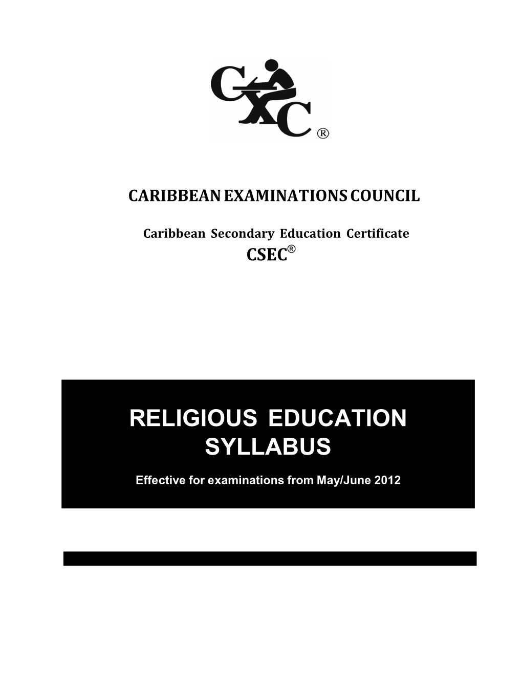 Religious Education Syllabus