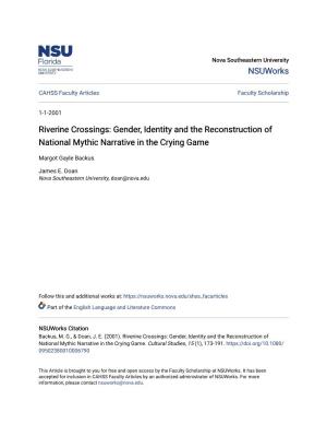Gender, Identity and the Reconstruction of National Mythic Narrative in the Crying Game