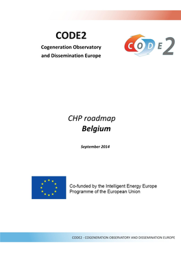 CHP Roadmap Belgium