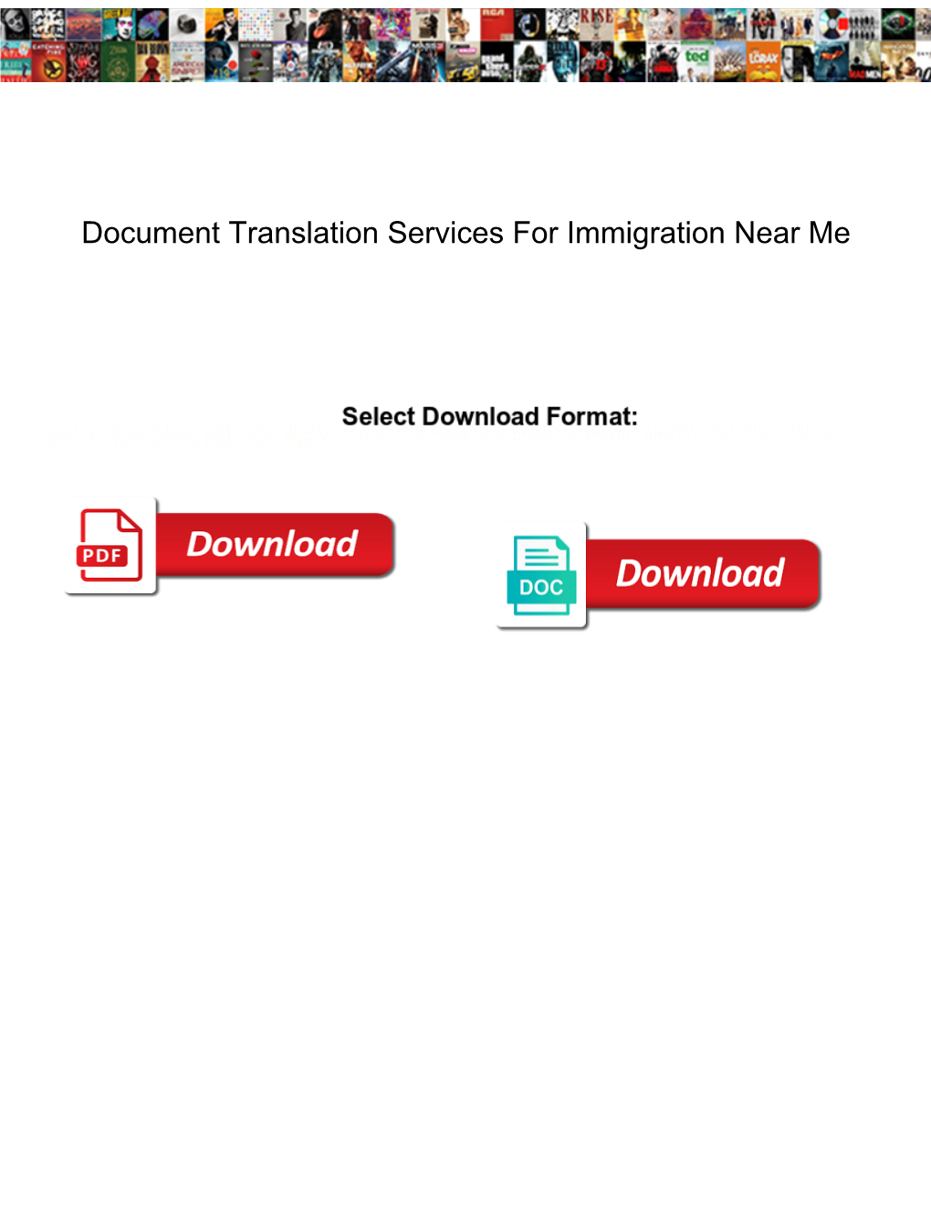Document Translation Services for Immigration Near Me