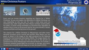 White Christmas Feature Albuquerque, NM 2020 Updated: December 19, 2020 6:07 PM MDT