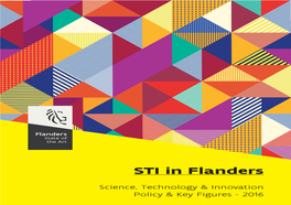 STI in Flanders DEPARTMENT of ECONOMY, SCIENCE & INNOVATION