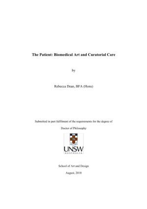 Biomedical Art and Curatorial Care