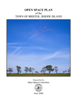 OPEN SPACE PLAN of the TOWN of BRISTOL, RHODE ISLAND