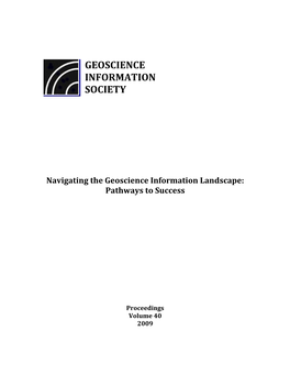 Geoscience Information Society