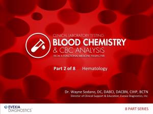 Part 2 of 8 Hematology