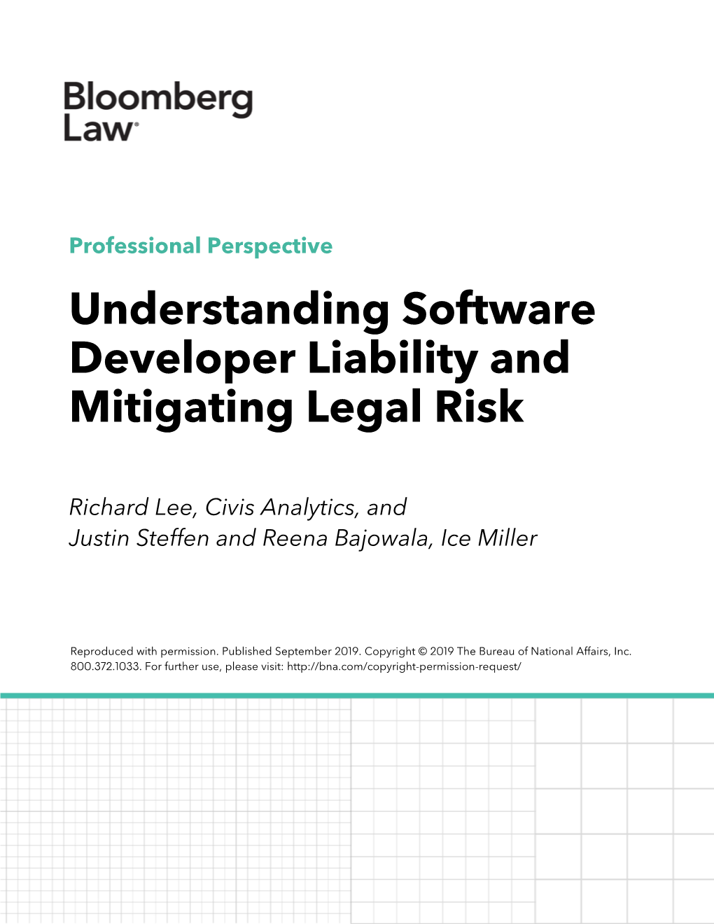 Understanding Software Developer Liability and Mitigating Legal Risk