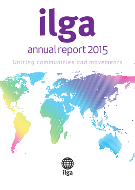 Annual Report 2015 Uniting Communities and Movements Thanks and Acknowledgements