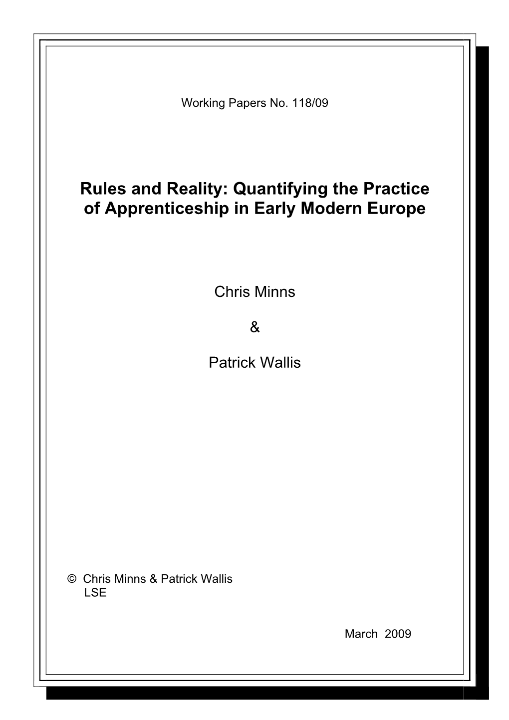 Quantifying the Practice of Apprenticeship in Early Modern Europe