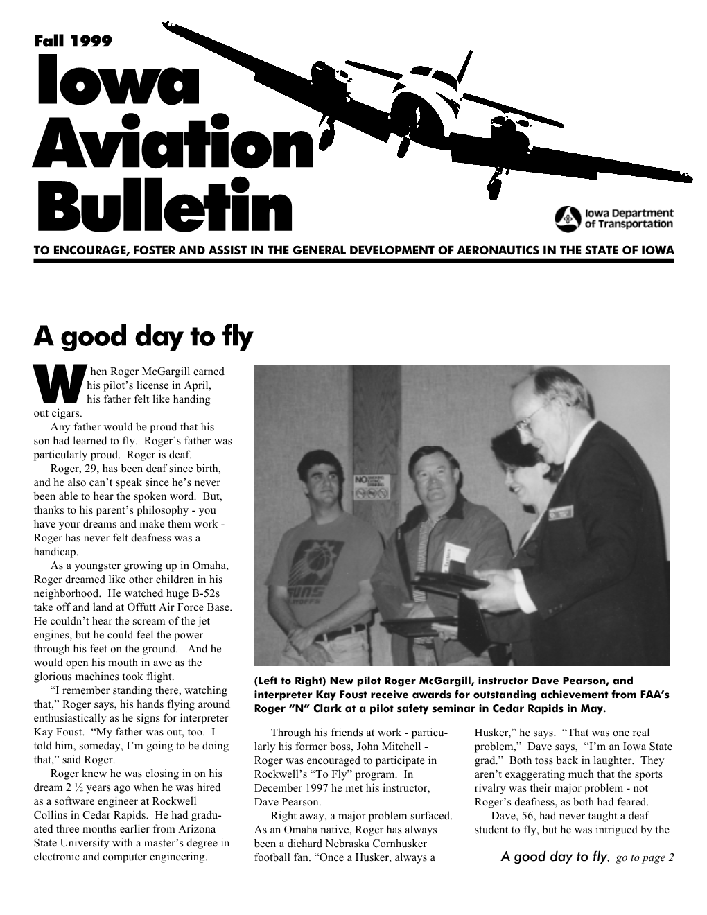 Iowa Aviation Bulletin