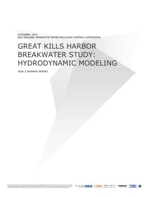 Great Kills Harbor Breakwater Study: Hydrodynamic Modeling