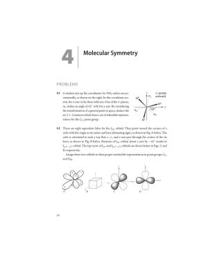 4 Molecular Symmetry