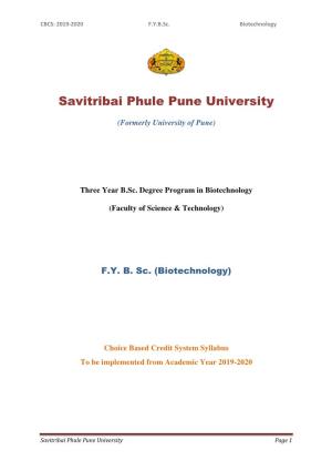 Savitribai Phule Pune University