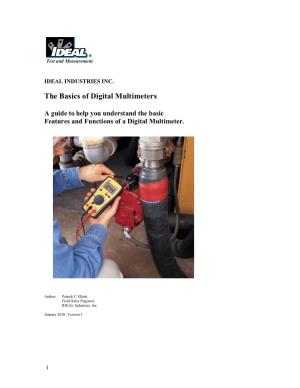 The Basics of Digital Multimeters