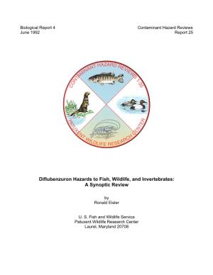 Diflubenzuron Hazards to Fish, Wildlife, and Invertebrates: a Synoptic Review