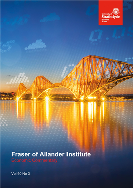 Fraser of Allander Institute Economic Commentary
