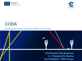 Building the Delay-Analysis System for Europe