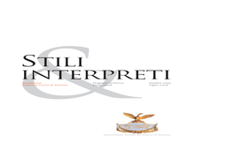 Stili E Interpreti 2005-2006