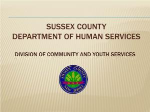 Sussex County Municipal Alliance