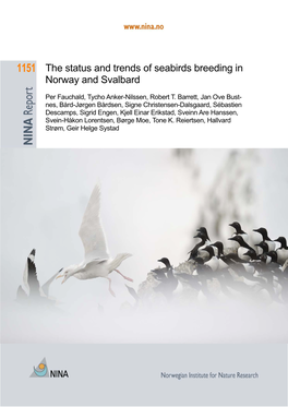 The Status and Trends of Seabirds Breeding in Norway and Svalbard