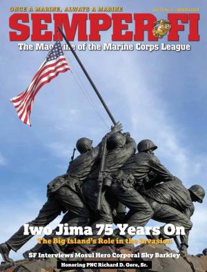 Iwo Jima 75 Years on the Big Island’S Role in the Invasion