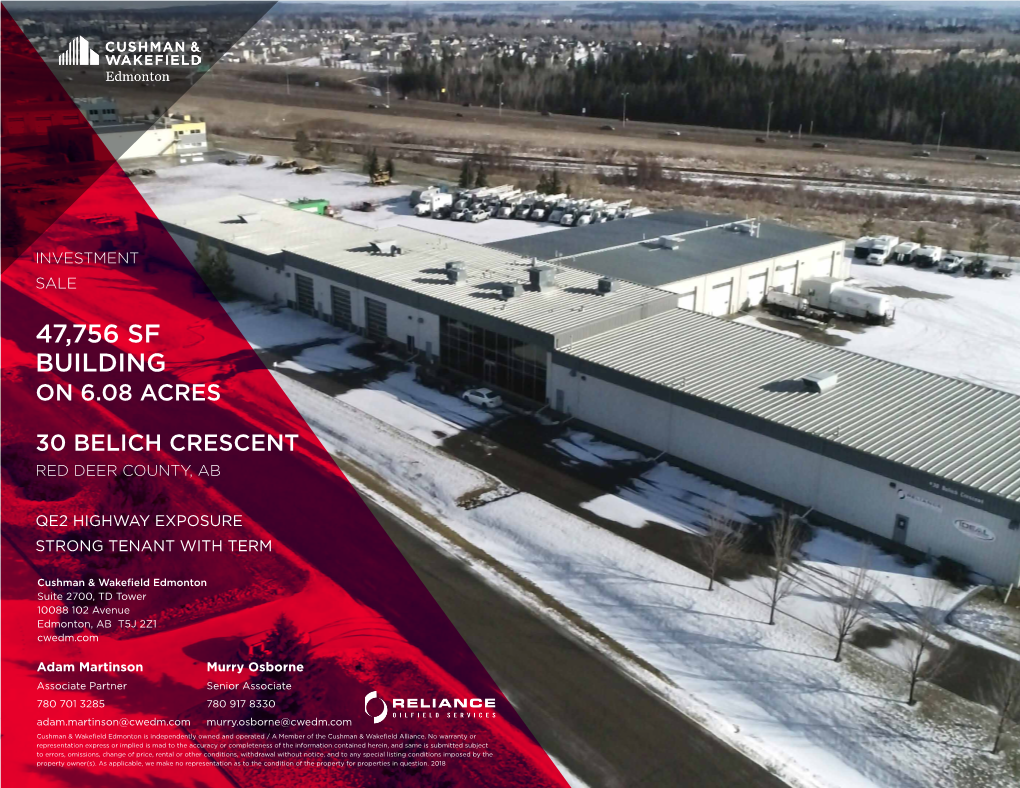 47,756 Sf Building on 6.08 Acres