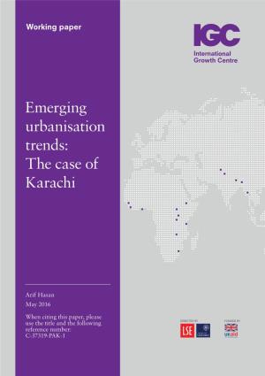The Case of Karachi