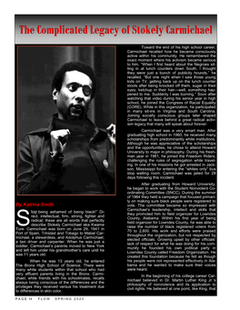 The Complicated Legacy of Stokely Carmichael (Pdf)