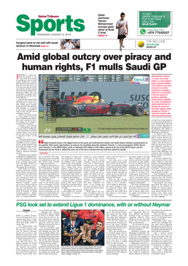 Amid Global Outcry Over Piracy and Human Rights, F1 Mulls Saudi GP