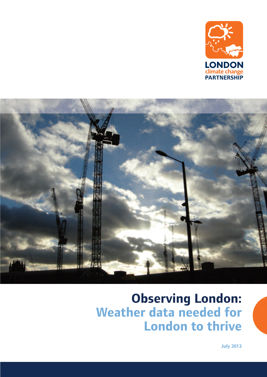 Observing London: Weather Data Needed for London to Thrive