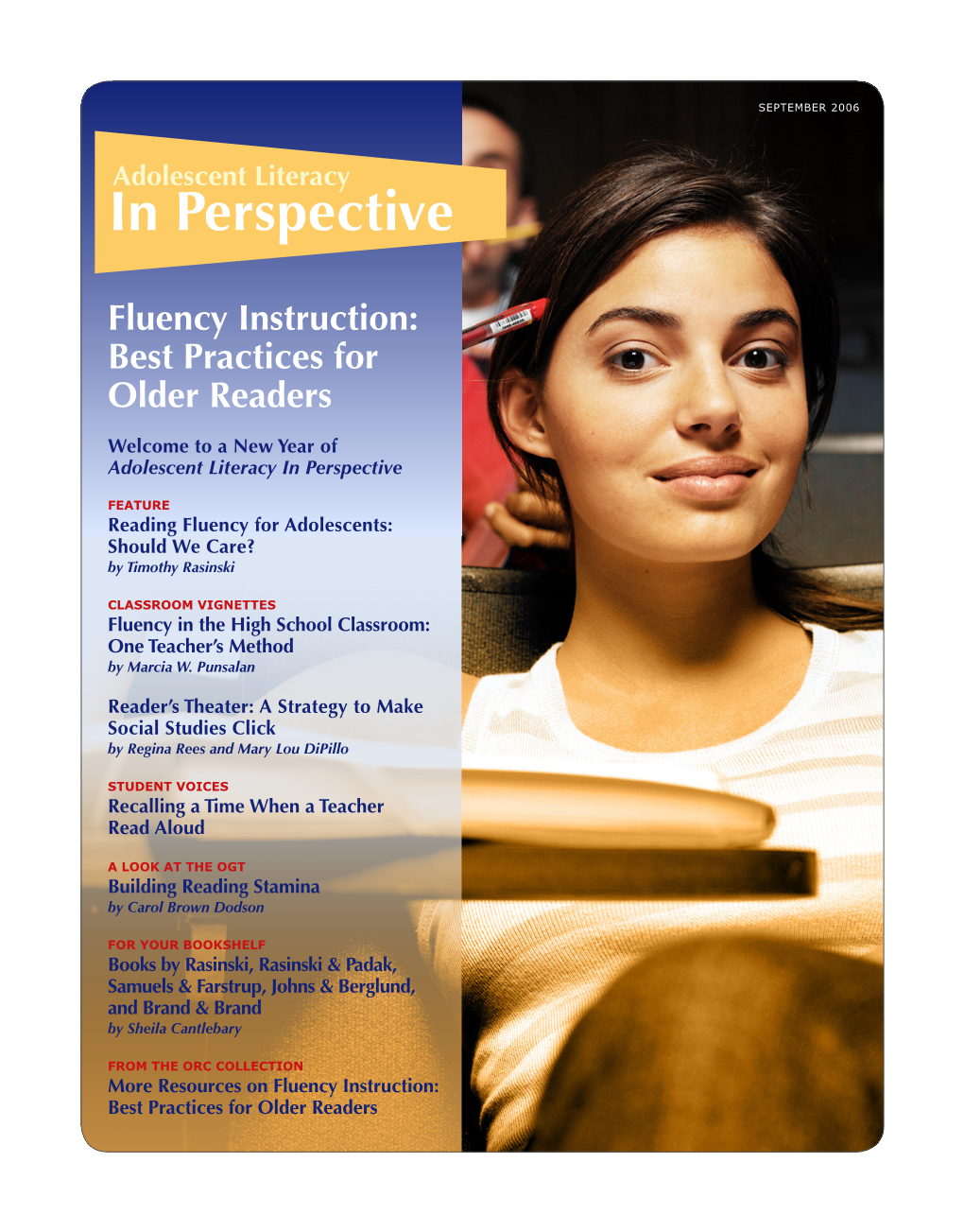 Reading Fluency for Adolescents: Should We Care? by Timothy Rasinski