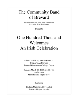 An Irish Celebration