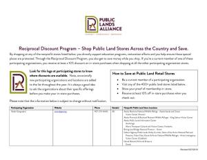 Shop Public Land Stores Across the Country and Save