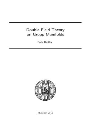 Double Field Theory on Group Manifolds