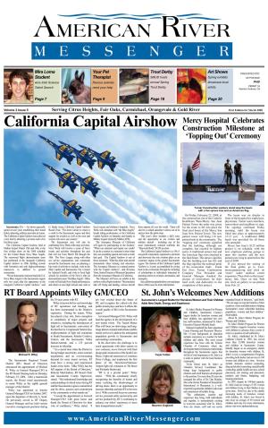 California Capital Airshow Mercy Hospital Celebrates