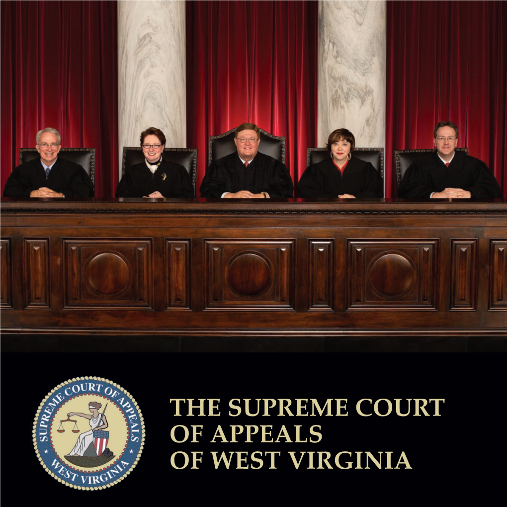 2013 Court Brochure, Supreme Court of Appeals of West Virginia