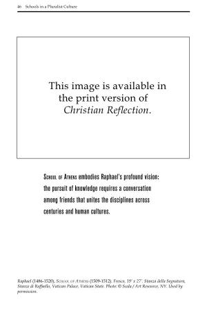 This Image Is Available in the Print Version of Christian Reflection