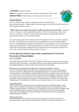 Analysing the UN Universal Declaration of Human Rights