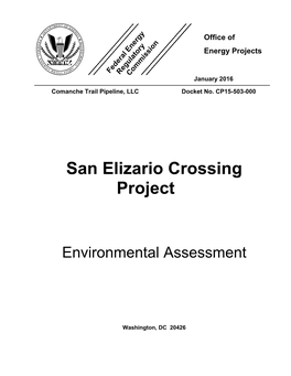 San Elizario Crossing Project