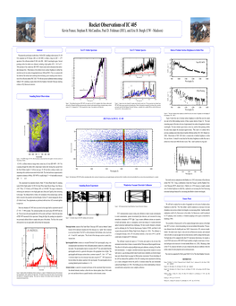 Rocket Observations of IC