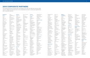 2019 Corporate Partners 22