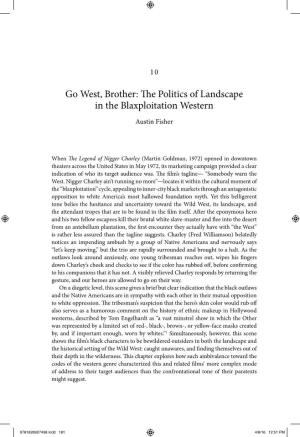 Go West, Brother: the Politics of Landscape in the Blaxploitation Western