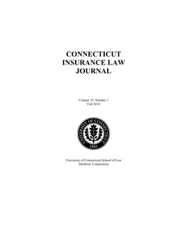 Minding the Protection Gap: Resolving Unintended, Pervasive, Profound Homeowner Underinsurance.Pdf