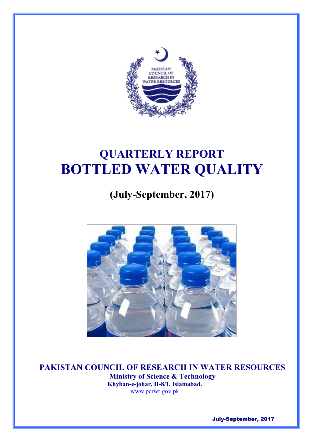 Bottled Water Quality