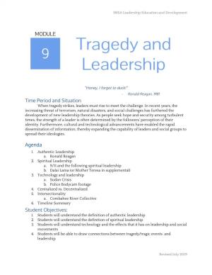 09. Tragedy and Leadership