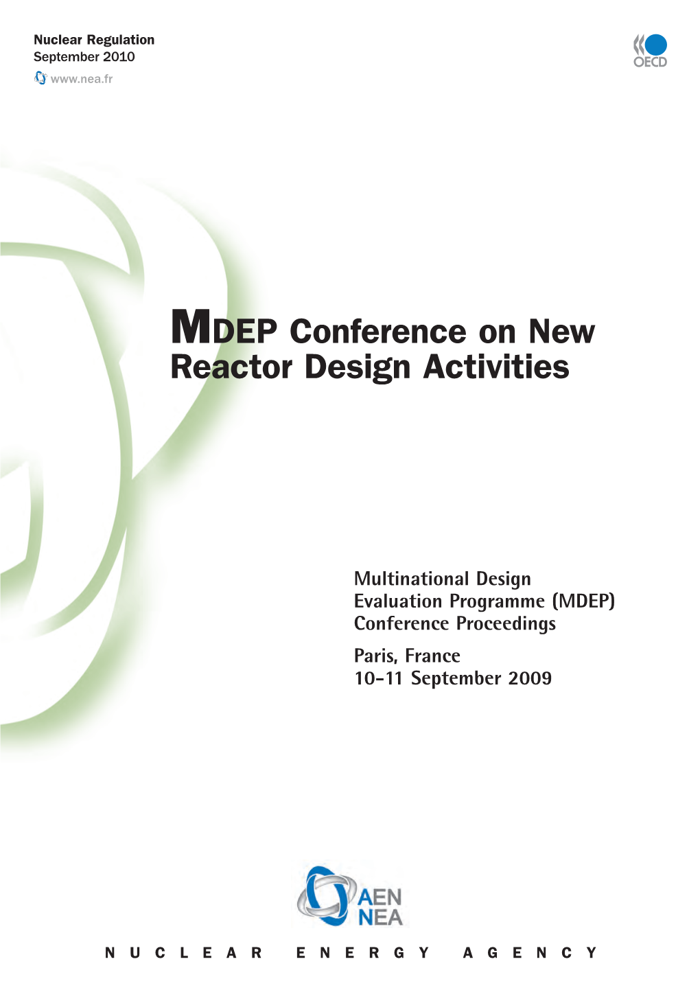 MDEP Conference on New Reactor Design Activities